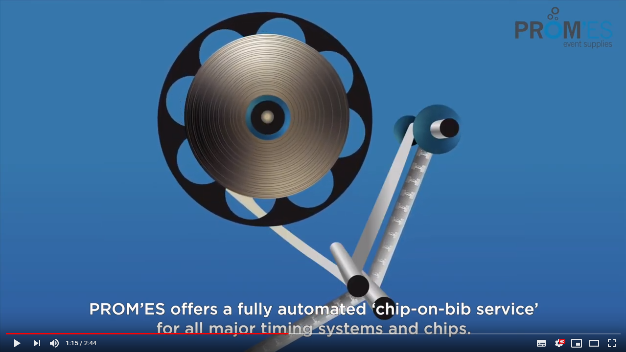 Video: Fully automated chip on bib service