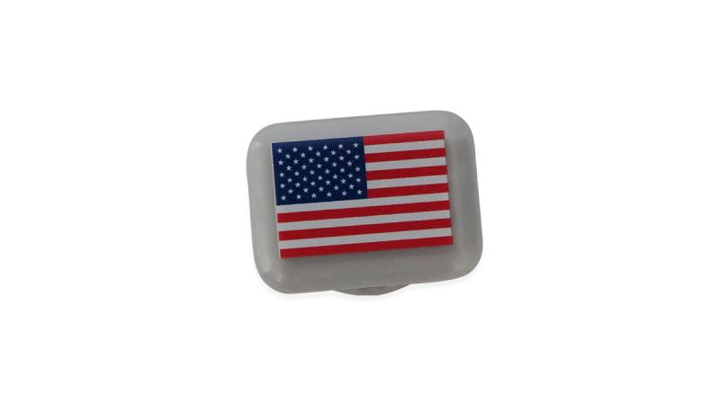 BibBits: Aufdruck 'Flag USA'