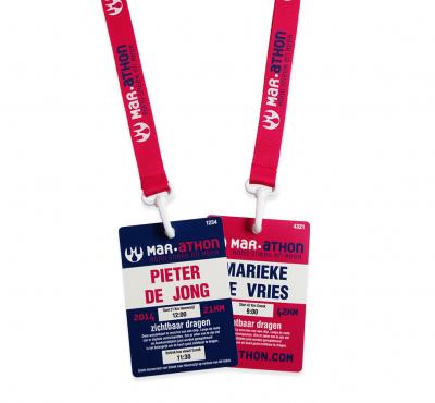 Lanyards with imprint