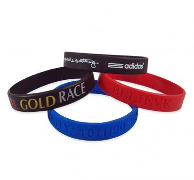 Silicone wristbands