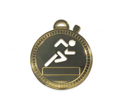 Standard running medal B107