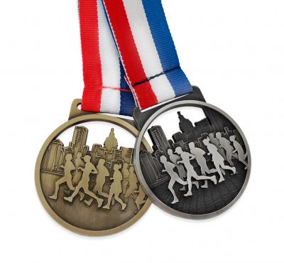 Voorraad hardloop medaille P108/P109