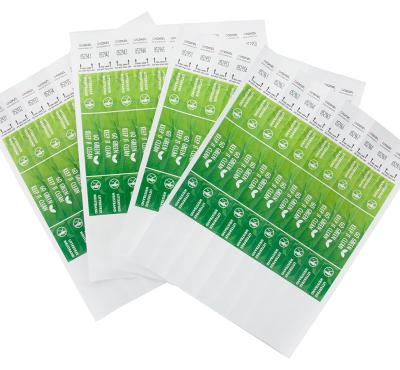 Litter-free Tyvek wristbands