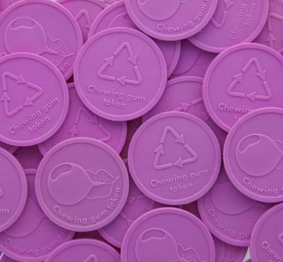 Chewing gum tokens