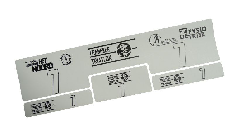 Triathlon Aufkleber-Set