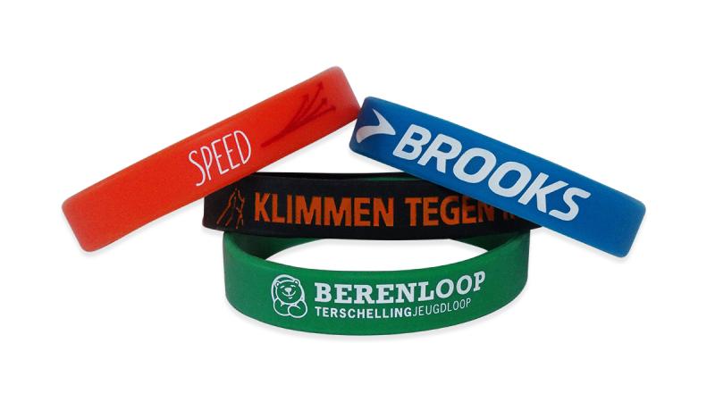 Silicone wristbands