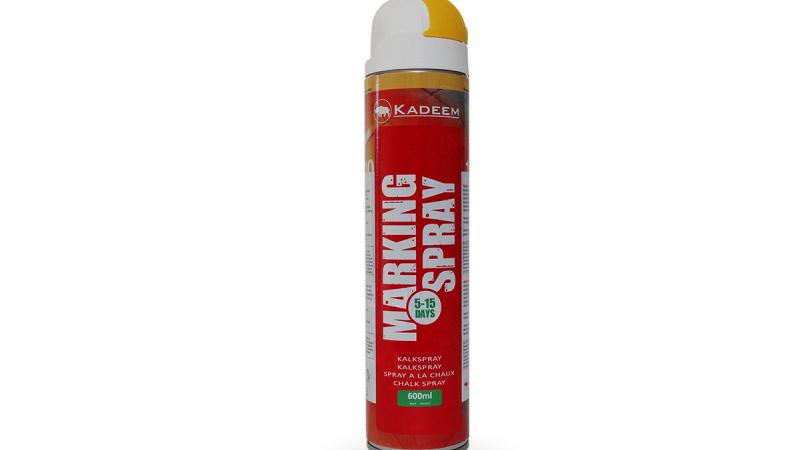 Temporary marking spray