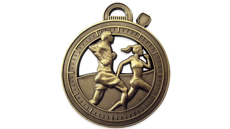 Voorraad hardloop medaille B109/B110/B111