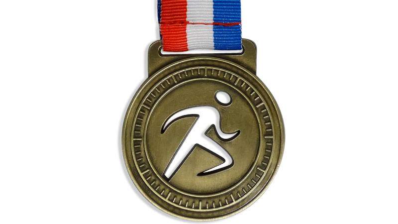 Voorraad hardloop medaille P306