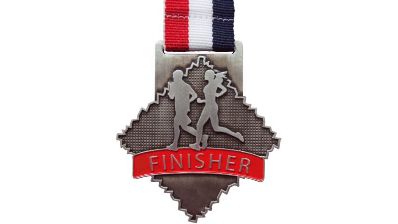 Voorraad hardloop medaille P408