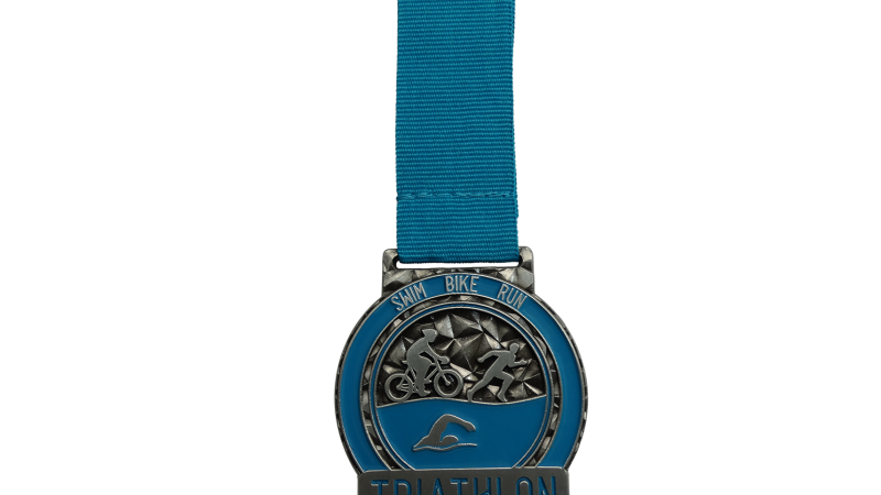 Standard triathlon medal T509