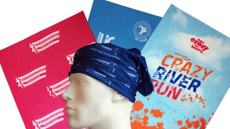 Bandanas with imprint